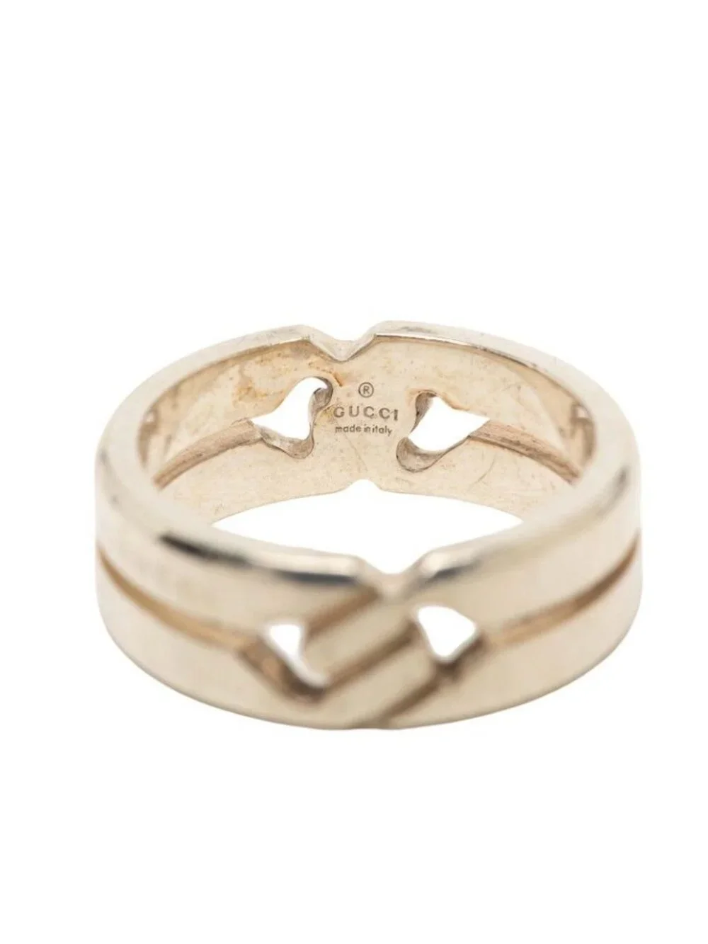 Gucci Knot Infinity Ring Silver